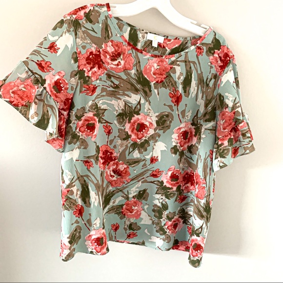 Charming Charlie Lightweight Top Sz Large - Picture 1 of 8